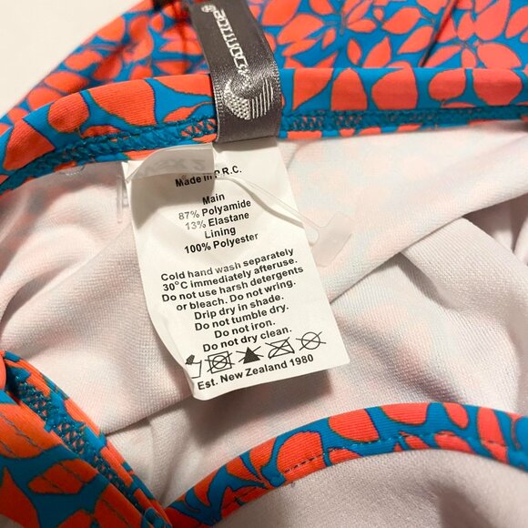 Moontide Wrap U/W Bathing Suit One Piece Womens Size 10 34F - Picture 8 of 10